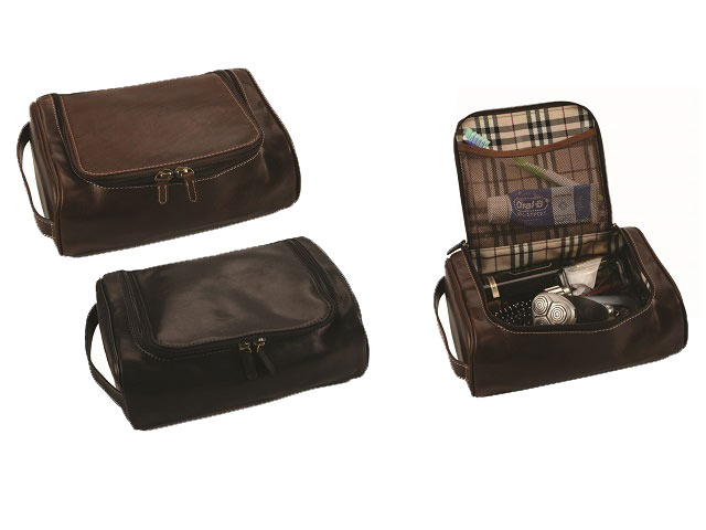 Adpel Bon Voyage Leather Travel Kit