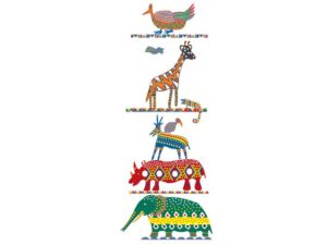 African Animals Mag Mark