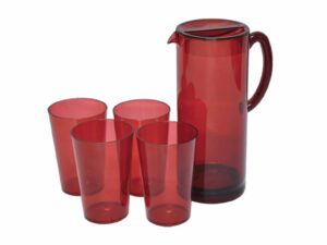 Arctic Pitcher With 4 Mugs