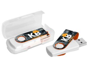 Axis Gyro White Memory Stick - 32Gb