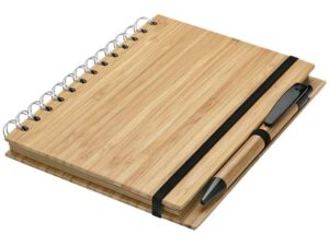 Bamboo Notebook And Pen