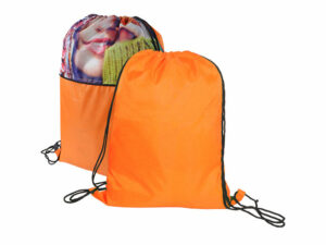 Beck Drawstring Bag With Piping