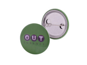 Button Badge (37mm) - Pin Clip