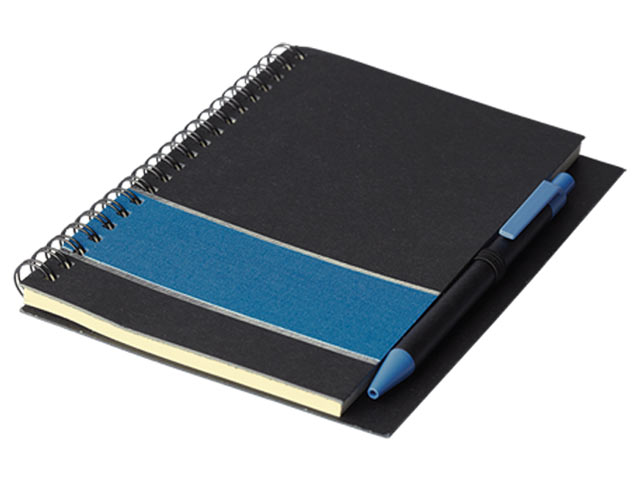 Coloured Stripe Notebook With Pen - Image 2