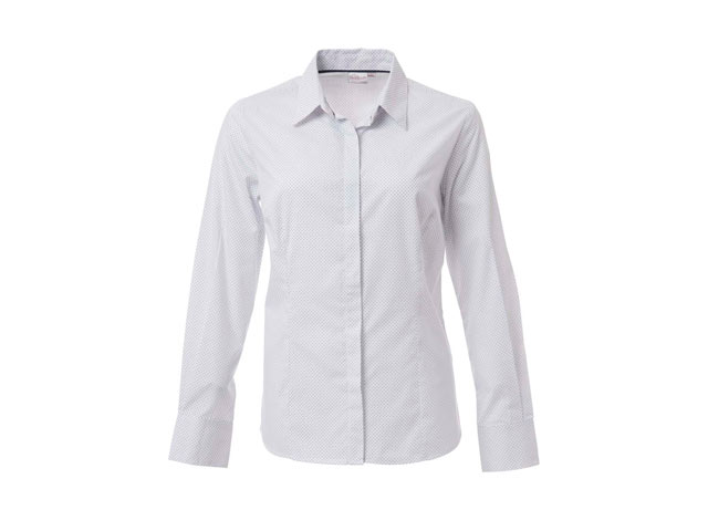 Cp1 Ladies Cullinan Long Sleeve Diamond Dot Print Blouse - Image 3
