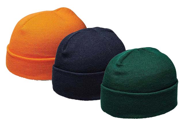 Cuffed Knitted Beanie - Image 2