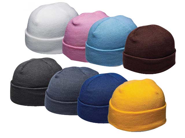 Cuffed Knitted Beanie - Image 5