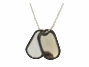 Dog Tag With Rubber