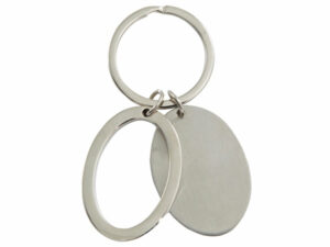 Dual Oval Keyring