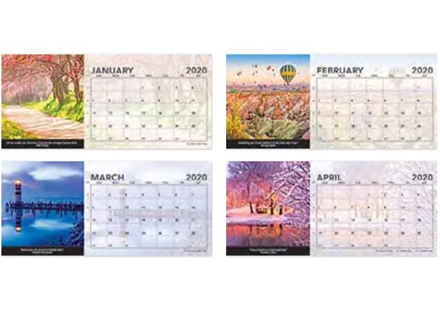 Executive A-Frame Desk Calendars - Image 2