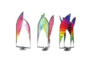 Flag Spinner Solar Lighting