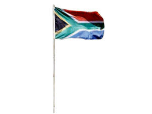Flags with toggle rope