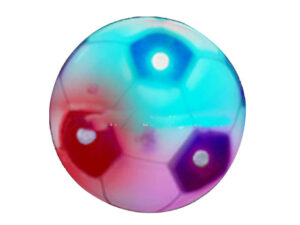 Flashing LED Soccer Ball Badge