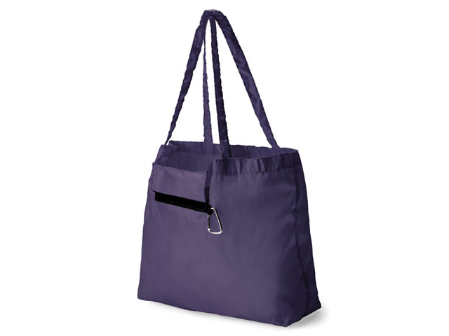 Foldable Tote With Carabiner - Image 3