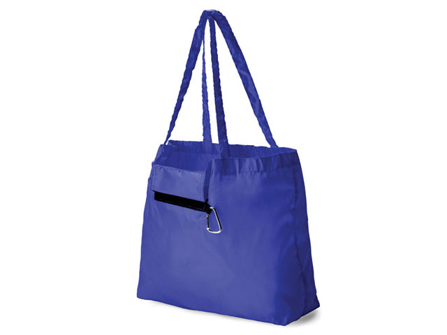 Foldable Tote With Carabiner - Image 4