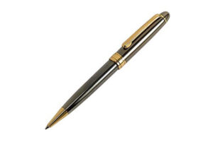 Gunmetal Ballpen With Gold Trims
