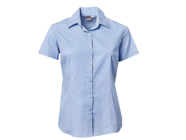 K236 Ladies Windsor Short Sleeve Amber Blouse - Image 2