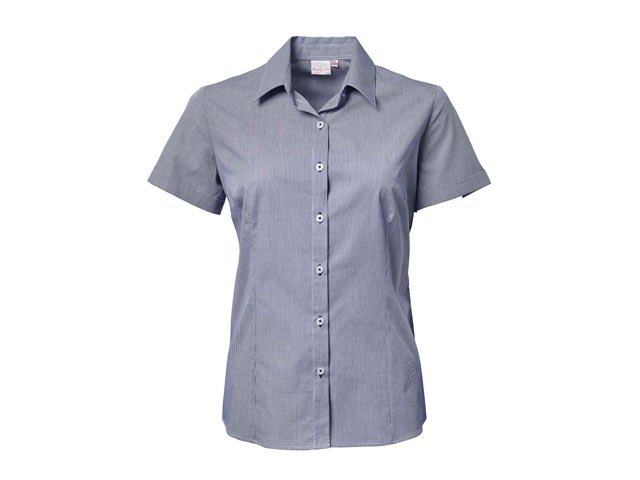 K236 Ladies Windsor Short Sleeve Amber Blouse - Image 3