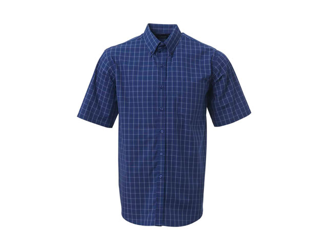 K240 Mens Remington Short Sleeve Lounge Shirt - Image 2