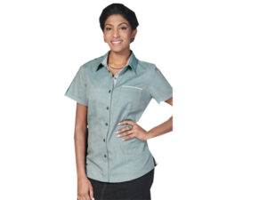 K243 Ladies Miller Short Sleeve Kendra Blouse