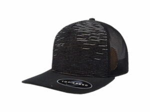 Knitted Flat Peak Trucker Cap