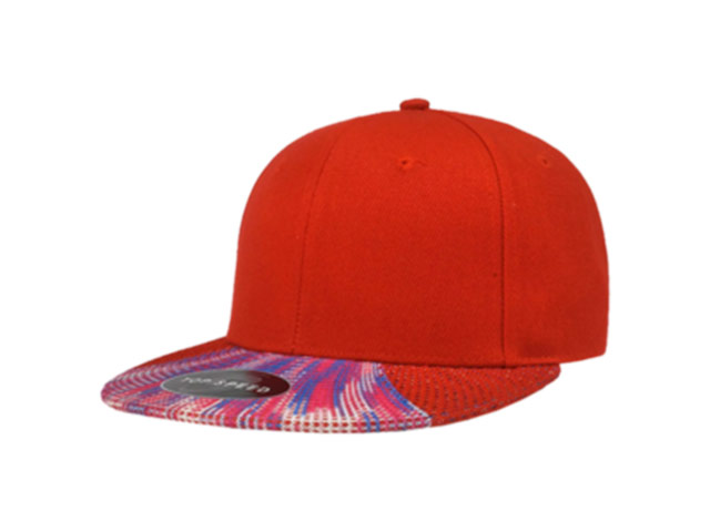 Knitted Peak Snap Back Cap - Image 4