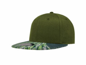 Knitted Peak Snap Back Cap