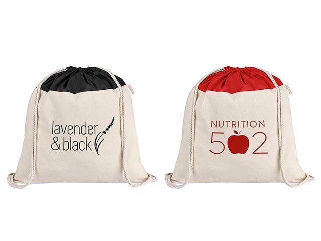 Kooshty Dominica Jumbo Cotton Drawstring Bag - Image 2