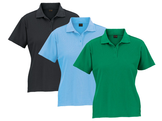 Ladies 175G Barron Pique Knit Golfer - Image 5