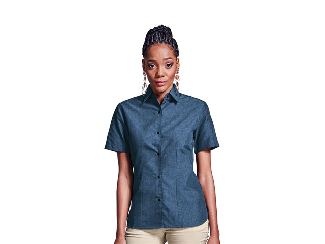 Ladies Berlin Blouse Short Sleeve
