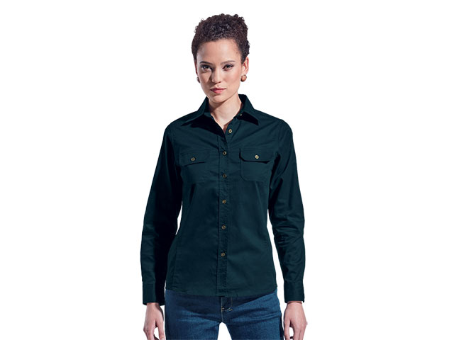 Ladies Bush Shirt Long Sleeve