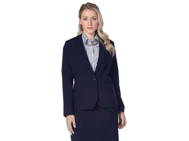 Ladies Carlo Galucci Polyester Spandex Justine Slim Fit Jacket