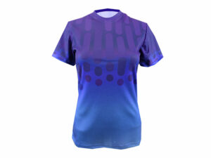 Ladies Colour Splash Crew Neck T-Shirt