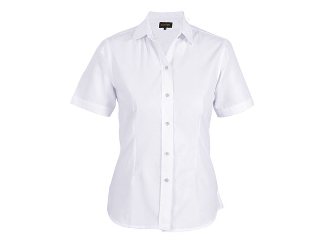 Ladies Easy Care Blouse Short Sleeve - Image 2