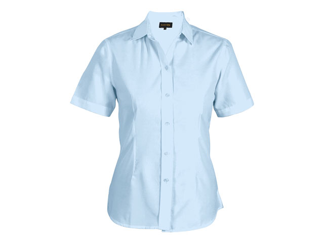 Ladies Easy Care Blouse Short Sleeve - Image 3