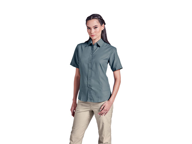 Ladies Easy Care Blouse Short Sleeve