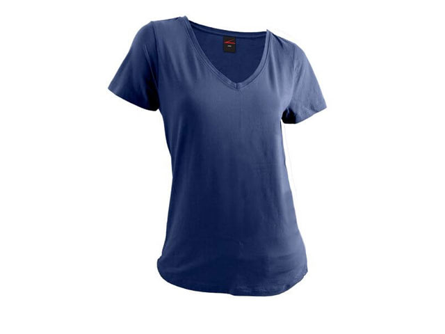 Ladies Fitted V-Neck T-Shirt - Image 2