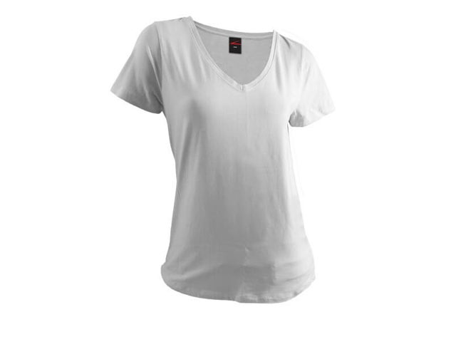 Ladies Fitted V-Neck T-Shirt - Image 4