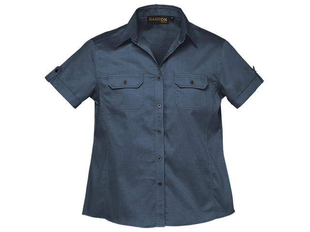 Ladies Plain bush shirt - Image 2