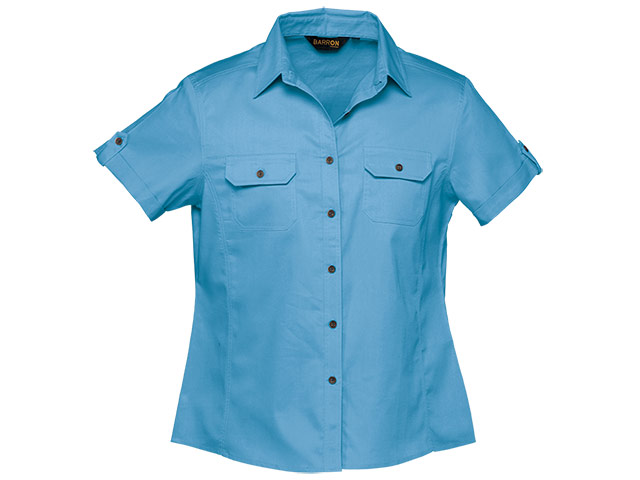 Ladies Plain bush shirt - Image 3