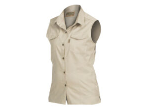 Ladies Sleeveless Safari Top