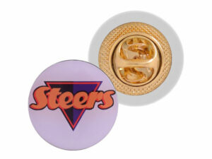 Lapel Badge Pin Clip - Std Size (30Mm X 30Mm)