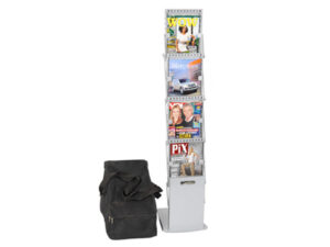 Line up brochure stand