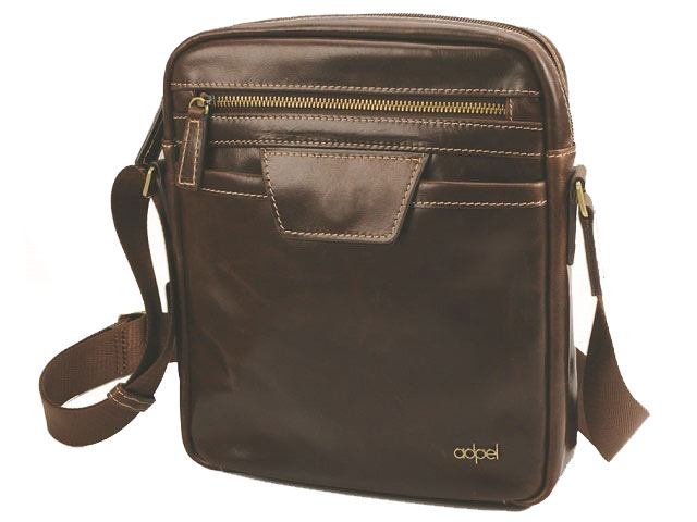 Lucca Leather Messenger Bag