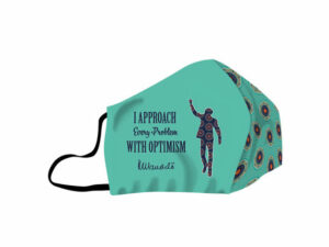 Mandela Ocean Pattern Mask