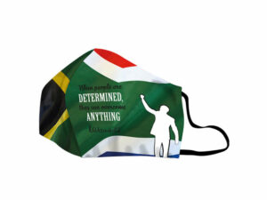 Mandela SA Flag Pattern Mask