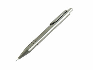 Matte Chrome Pencil With Holes