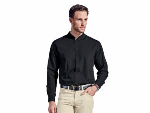 Mens Barista Lounge Long Sleeve Shirt