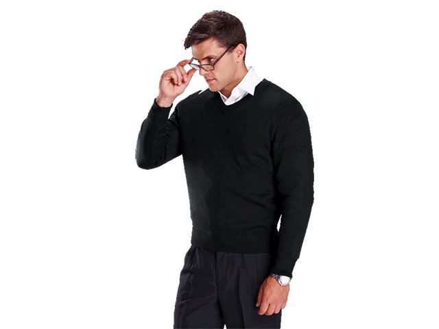 Mens Basic Knitted Jersey