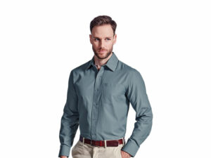 Mens Easy Care Lounge Shirt Long Sleeve